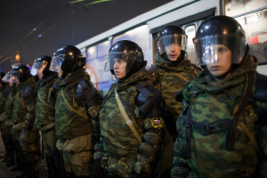 Moscow Police Make Mass Arrests At Planned Race Riot