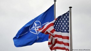 NATO-SUA flags