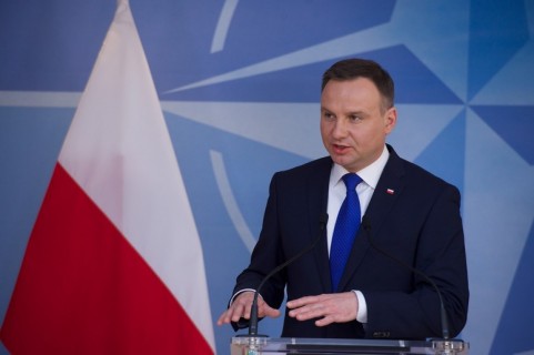 The President of Poland visits NATO