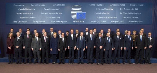 consiliul european februarie 2016
