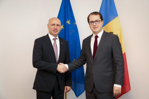Andi-Lucian CRISTEA meets with Pavel FILIP, Prime Minister of Moldova