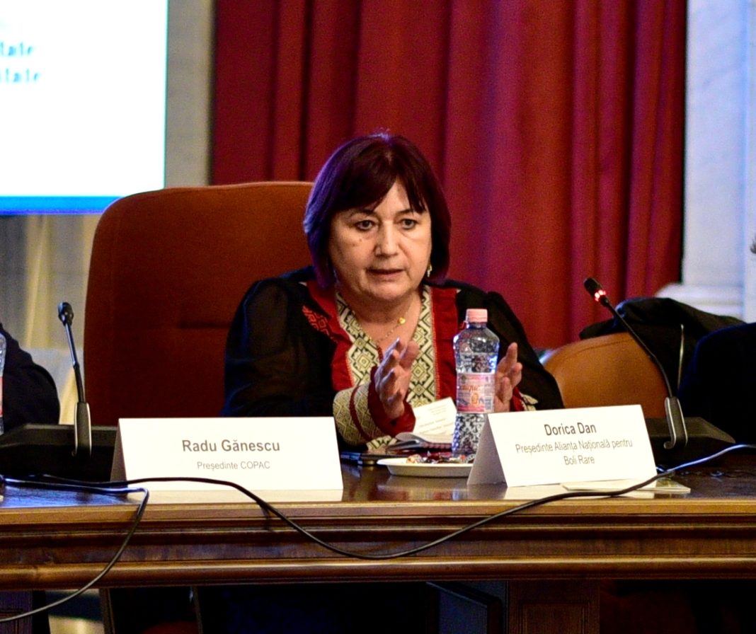 Dorica Dan: Conectarea României la prioritățile europene pentru bolile rare trebuie însoțită de finanțarea Planului Național și îmbunătățirea accesului la terapii Dorica Dan: Conectarea României la prioritățile europene pentru bolile rare trebuie însoțită de finanțarea Planului Național și îmbunătățirea accesului la terapii