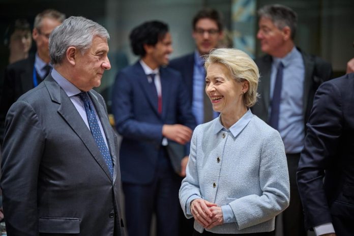 antonio tajani ursula von der leyen