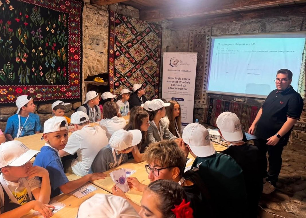 ICI București a susținut un curs de inteligență artificială și ateliere de realitate virtuală la Școala de Vară „Pietroșița Renaște” ICI București a susținut un curs de inteligență artificială și ateliere de realitate virtuală la Școala de Vară „Pietroșița Renaște”