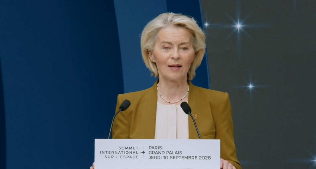 Ursula von der Leyen subliniază importanța securității spațiale pentru securitatea europeană: Europa trebuie să dea dovadă de curaj, viziune și unitate pentru a-și consolida independența în noua eră a spațiului Ursula von der Leyen subliniază importanța securității spațiale pentru securitatea europeană: Europa trebuie să dea dovadă de curaj, viziune și unitate pentru a-și consolida independența în noua eră a spațiului